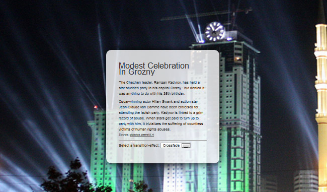 Первая подборка jQuery CSS решений для веб-разработчиков в 2012 году Первая подборка jQuery CSS решений для веб-разработчиков в 2012 году