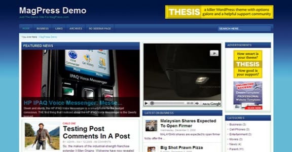 Шаблон Wordpress - Choice