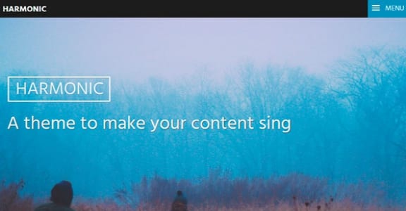 Шаблон Wordpress - Harmonic
