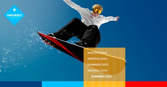 Шаблон Wordpress - SnowBiz