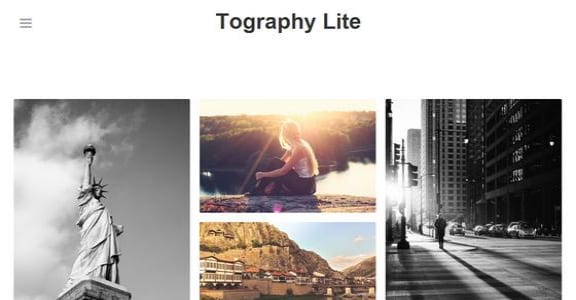 Шаблон Wordpress - Tography Lite