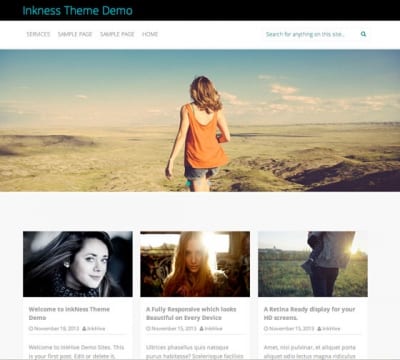 Шаблон WordPress - Inkness