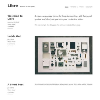 Шаблон WordPress - Libre