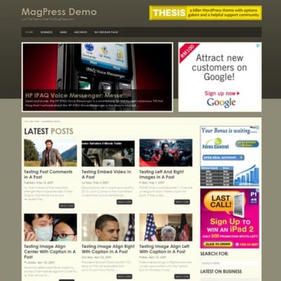 Шаблон WordPress - Minco