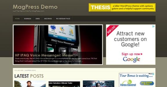Шаблон Wordpress - Minco