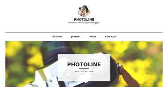 Шаблон Wordpress - Photoline Lite