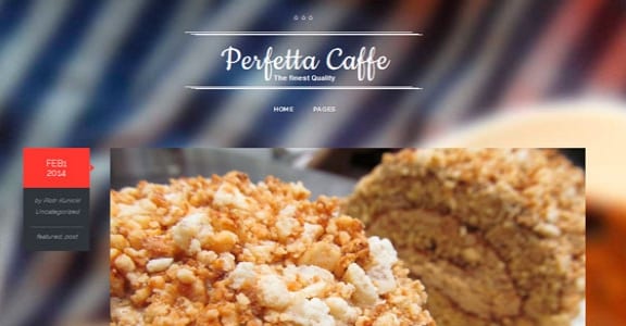 Шаблон Wordpress - Perfetta