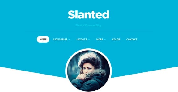 Шаблон Wordpress - Slanted