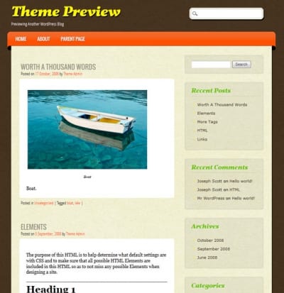 Шаблон WordPress - ePublishing