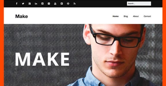 Шаблон Wordpress - Make