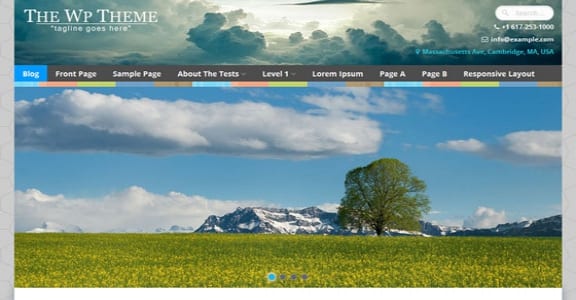 Шаблон Wordpress - The WP