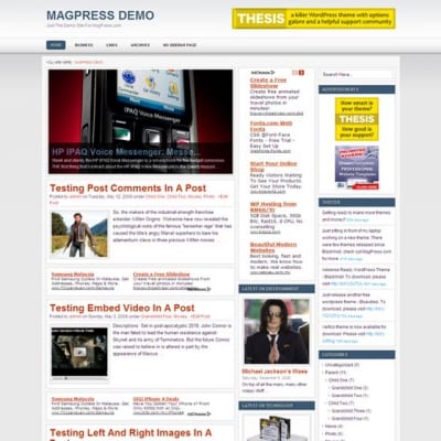 Шаблон WordPress - Bravio