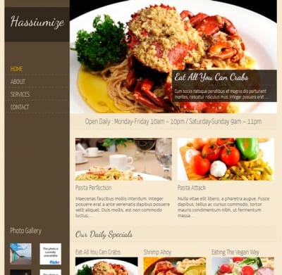 Шаблон WordPress - Hassiumize