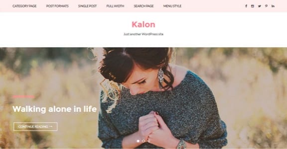 Шаблон Wordpress - Kalon