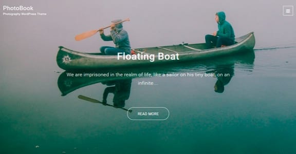 Шаблон Wordpress - PhotoBook