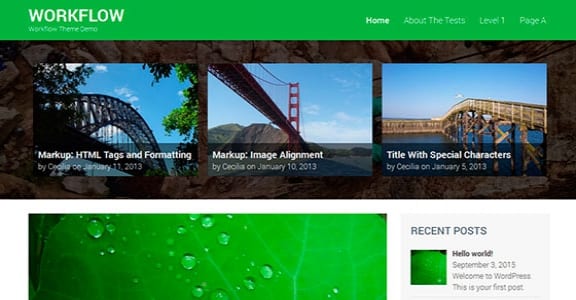 Шаблон Wordpress - Workflow