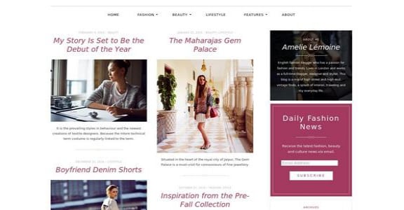 Шаблон Wordpress - Silk Lite