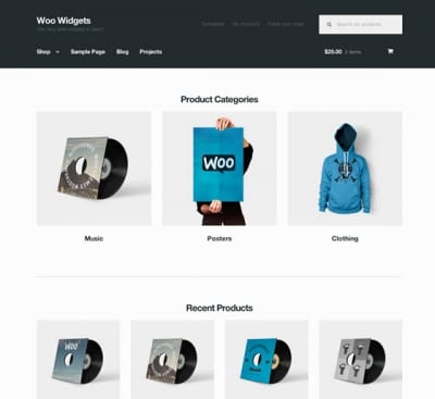 Шаблон WordPress - Storefront