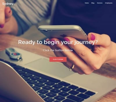 Шаблон WordPress - Sydney