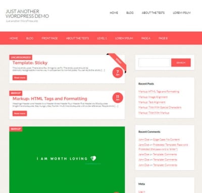 Шаблон WordPress - The Funk