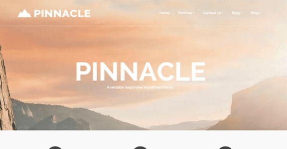 Шаблон Wordpress - Pinnacle