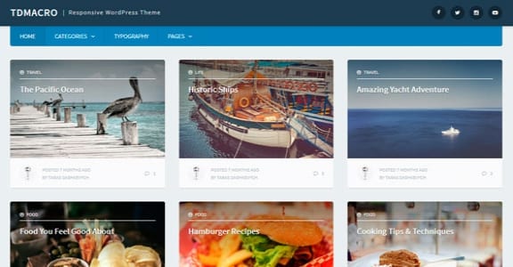 Шаблон Wordpress - tdMacro